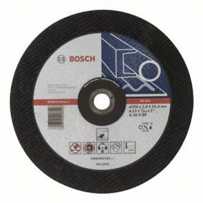 BOSCH Trennscheibe gerade Expert for Metal A 36 R BF, 300 mm, 25,40 mm, 2,8 mm 2608600542