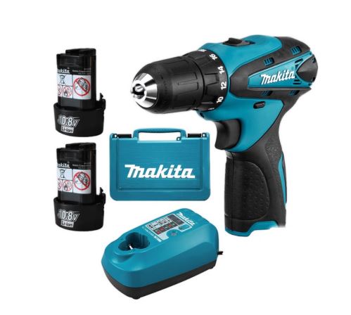 Makita Akkuschrauber Li-Ion 10,8V/1,3Ah DF330DWE