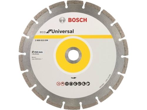 BOSCH Diamant-Trennscheibe ECO für Universal 350x20x3,2x8 2608615034