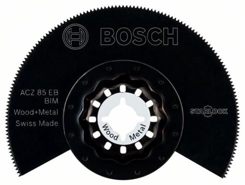 BOSCH BIM-Segmentsägeblatt ACZ 85 EB Holz und Metall 85 mm 2608661636