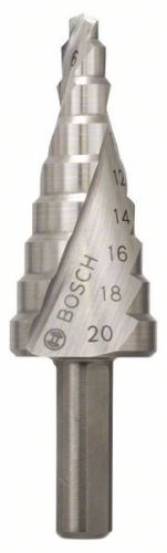 BOSCH Stufenbohrer HSS 4 - 20 mm, 8,0 mm, 70,5 mm 2608597519