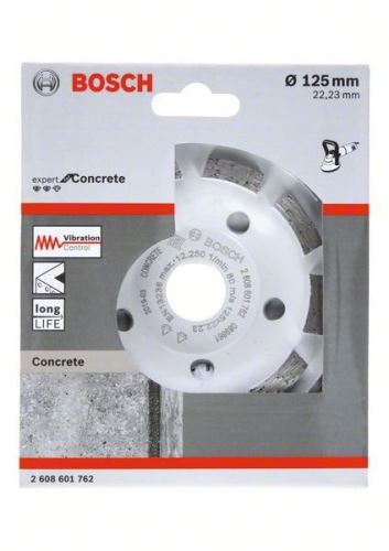 BOSCH Diamantschleifscheibe Expert for Concrete 125x22,23x5mm mit hoher Standzeit 2608601762