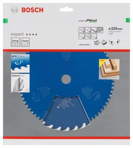 BOSCH Sägeblatt EX WO T 225x30-32 2608644089