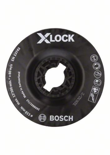 BOSCH X-LOCK Trägerplatte, mittel 115 mm, 13.300 U/min 2608601712