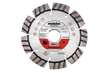 METABO Diamanttrennscheibe Dia-TS 125x22,23 mm - CP, Beton, Professional 628571000