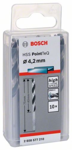 BOSCH Spiralbohrer HSS PointTeQ 4,2 mm 2608577162