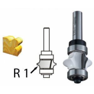 MAKITA Profilfräser mit Lagerschaft 8 mm, 25,4x13x61,2 mm D-48826