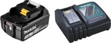 MAKITA Li-ion LXT 18V Set 1 Stk. DC18RC+1 Stk. BL1830B 191A24-4