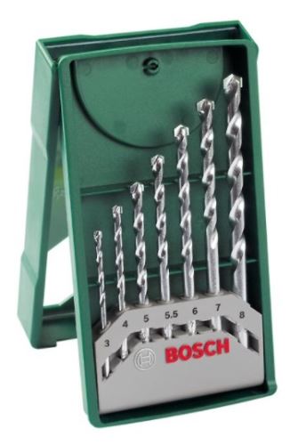 BOSCH 7-teiliges Mini-Steinbohrer-Set X-Line 2607019581