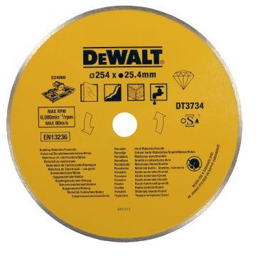 DeWALT DIA-Scheibe für Steinzeug und Porzellan, 254 mm (für D24000) DT3734