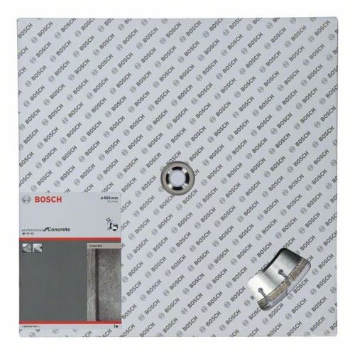 BOSCH Diamant-Trennscheibe Standard für Beton 450 x 25,40 x 3,6 x 10 mm 2608602546