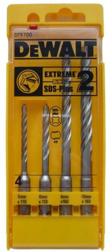 DeWALT Betonbohrer-Set SDS Plus Extreme 5,6,8,10 (4 Stück) DT9700