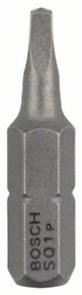 BOSCH Schraubendreherbit extra hart Extra-Hart R1, 25 mm (3 Stück) 2608521108