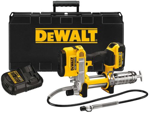 DeWALT Akku-Fettpresse 18V XR Li-Ion 4,0Ah DCGG571M1