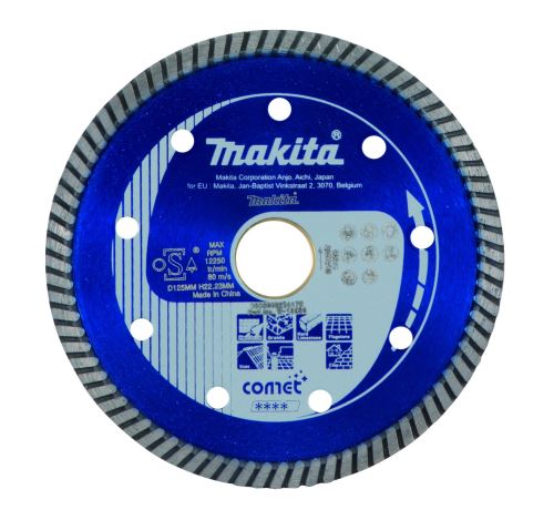 MAKITA Diamanttrennscheibe Comet Turbo 125x22,23 mm B-12996