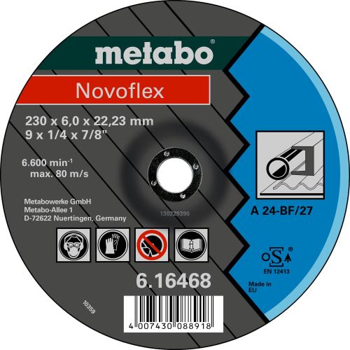 METABO Schleifscheibe - Stahl 115x6x22,2 mm 616460000