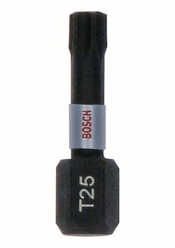 BOSCH Bitsatz Impact T25 25 mm, 25 Stück, Tic Tac 2607002806