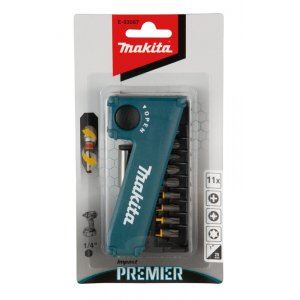 MAKITA-Set mit 11 Torsionsbits Impact Premier E-03567