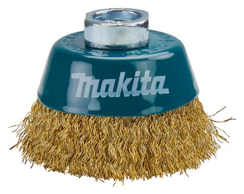 MAKITA Topfbürste aus Messingdraht, Welldraht 0,3 mm, 60 mm D-39746