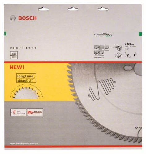 BOSCH Sägeblatt Expert für Holz 250 x 30 x 3,2 mm, 22 2608642502