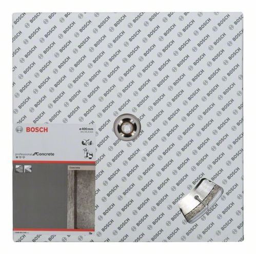 BOSCH Diamant-Trennscheibe Standard für Beton 400 x 20/25,40 x 3,2 x 10 mm 2608602545