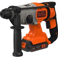 BLACK+DECKER Akku-Kombihammer SDS-Plus 1x2Ah, im Koffer BCD900D1S BLACK+DECKER Akku-Kombihammer SDS-Plus 1x2Ah, im Koffer BCD900D1S