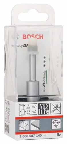 BOSCH Diamantbohrer zum Trockenbohren Easy Dry Best für Keramik 7 x 33 mm 2608587140