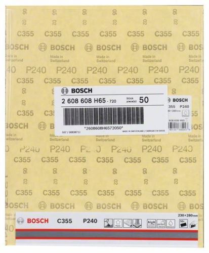 BOSCH Schleifpapier C355 230 x 280 mm, 240 2608608H65