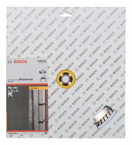 BOSCH Diamant-Trennscheibe Standard für Universal Turbo 300 x 20/25,40 x 3 x 10 mm 2608602586