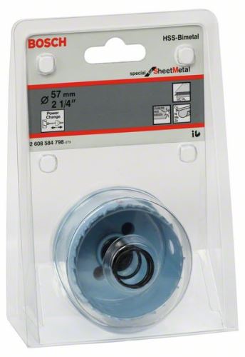 BOSCH Blechlochsäge für Blech 57 mm, 2 1/4" 2608584798