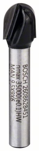 BOSCH Nutfräser; Schaft 6 mm 2608628451