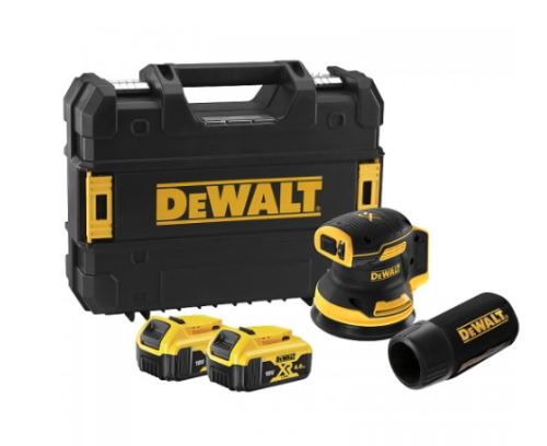 DeWALT Akku-Exzenterschleifer 125 mm 18 V 2 x 5,0 Ah DCW210P2