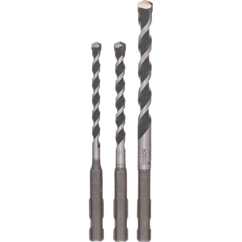 BOSCH 3-teiliges Mehrzweckbohrer-Set SDS-Quick 5,0x100; 6,0x100; 8,0x120 2609256918