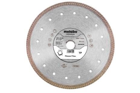 METABO Diamanttrennscheibe Dia-TS 230x22,23mm - TP, Fliesen, Professional 628580000