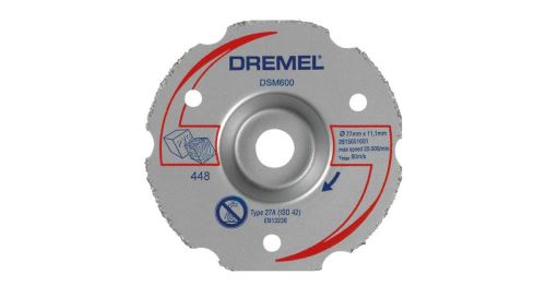 DREMEL Universal-Hartmetall-Ausrichtungstrennscheibe 2615S600JB