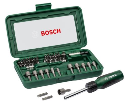 BOSCH 46-teiliges Schraubendreher-Set 2607019504