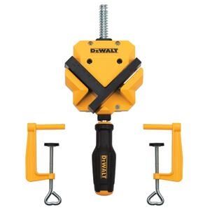 DeWALT Winkelzwinge mit Tischklemmen, Spannkraft 113 kg DWHT83853-0