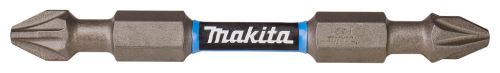 MAKITA Torsionsbit doppelseitig Impact Premier Serie, PZ2-65 mm, 2 Stk. E-06292