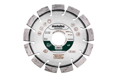 METABO Diamanttrennscheibe Dia-TS 115x22,23 mm - UP, Universal, Professional 628558000