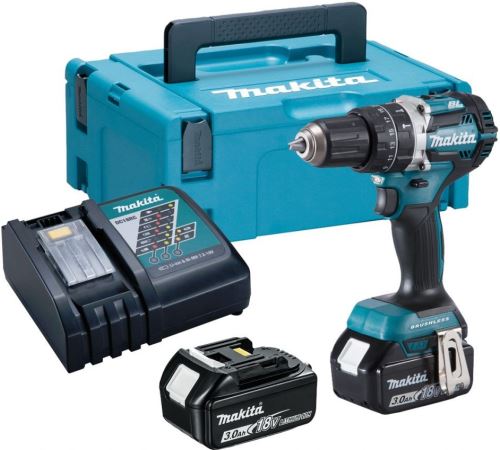 Makita Aku Akku-Schlagschrauber Li-ion LXT 18V 3,0 Ah, Makpac DHP484RFJ