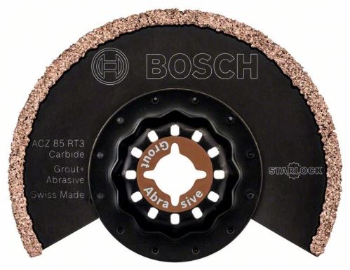 BOSCH Hartmetall-Segmentsägeblatt mit Hartmetallkörnern RIFF ACZ 85 RT3 85 mm 2608661642