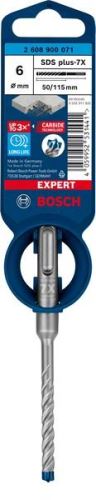 BOSCH EXPERT Bohrer SDS plus-7X, 6x50x115 1St 2608900071