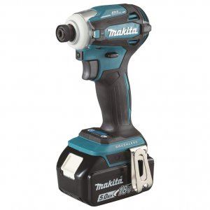 MAKITA Akku-Schlagschrauber 1/4" Li-Ion LXT 18V/5,0Ah, Makpac DTD172RTJ