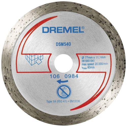 DREMEL Diamant-Fliesentrennscheibe 2615S540JB