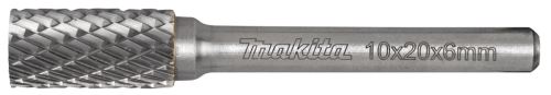 MAKITA Mühlen 10x20x6 eckige geteilte Klinge aus Metall, Edelstahl B-52722