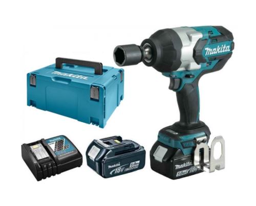 Makita Akku-Schlagschrauber 3/4" Li-Ion LXT 18V/5,0Ah DTW1001RTJ