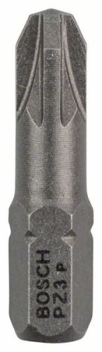 BOSCH Schraubendreher-Bit extra hart Extra-Hart PZ 3, 25 mm (25 Stück) 2607001564