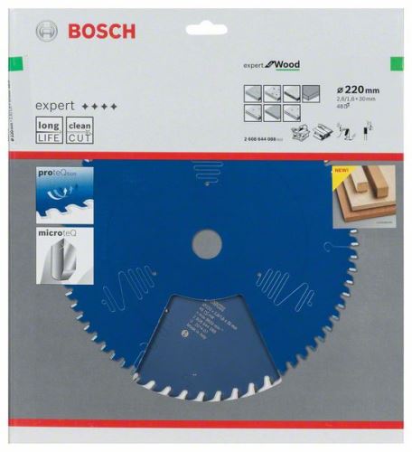 BOSCH Sägeblatt EX WO T 220x30-48 2608644088