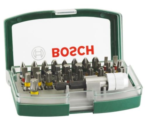 BOSCH 32-teiliges farbcodiertes Schraubendreher-Bit-Set 2607017063