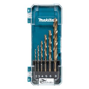 MAKITA Metallbohrer-Set HSS-Co 2,3,4,5,6,8 mm D-75758